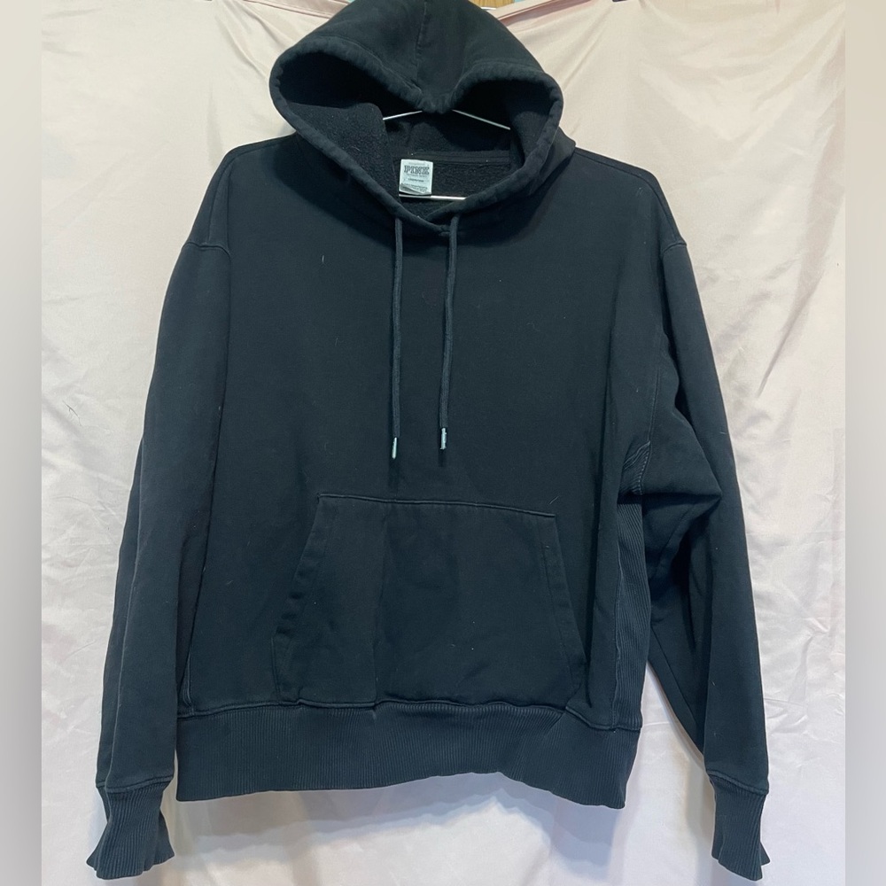 PINK black hoodie size Large